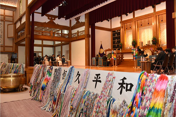 平和祈願祭の写真